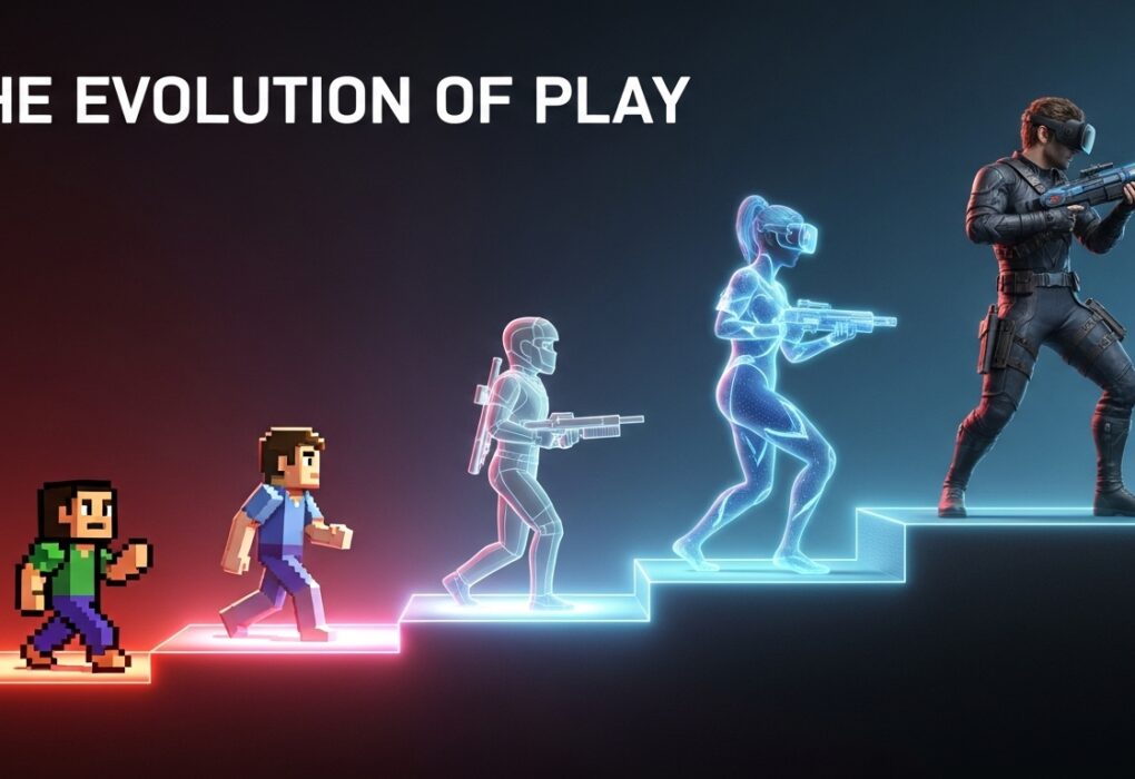 The Evolution of Gaming: From Pixels to Virtual Realities