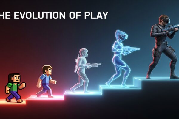 The Evolution of Gaming: From Pixels to Virtual Realities