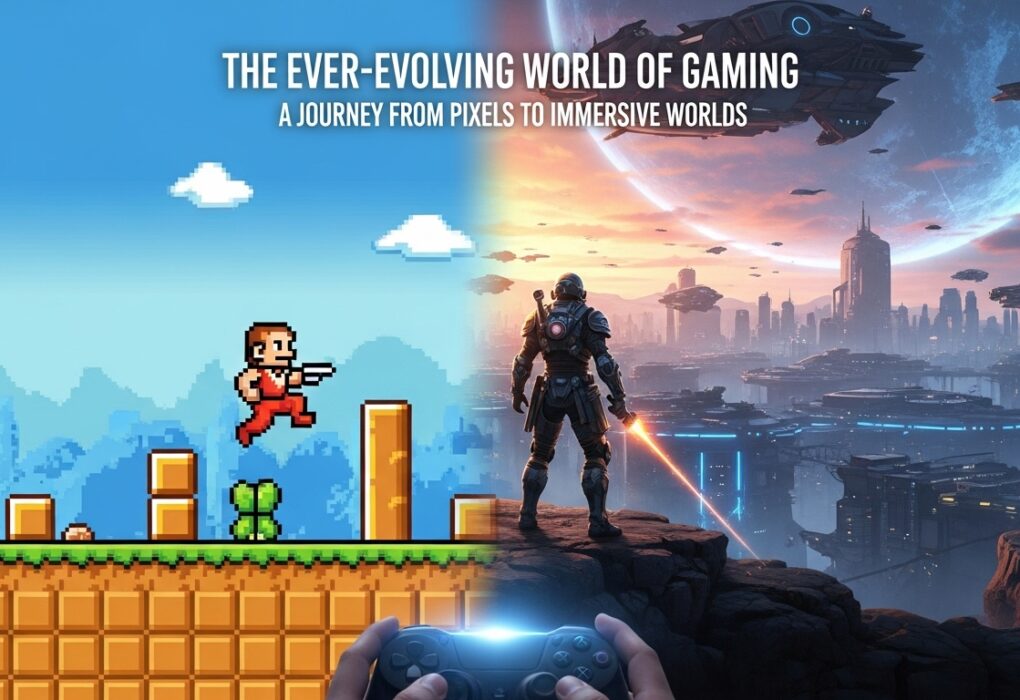 The Evolution and Impact of Gaming: From Pixels to Virtual Worlds The Evolution and Impact of Gaming: From Pixels to Virtual Worlds