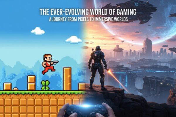 The Evolution and Impact of Gaming: From Pixels to Virtual Worlds The Evolution and Impact of Gaming: From Pixels to Virtual Worlds